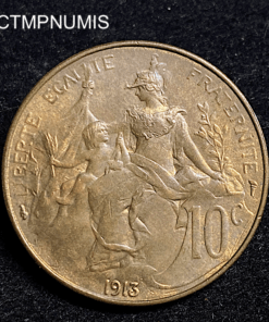 ,MONNAIE,10,CENTIMES,DUPUIS,1913,SPL,