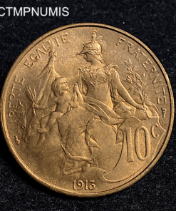 ,MONNAIE,10,CENTIMES,DUPUIS,1913,SPL,