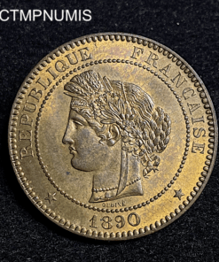 ,MONNAIE,10,CENTIMES,CERES,1890,SPL,