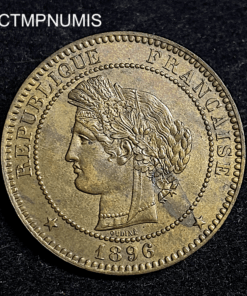 ,MONNAIE,10,CENTIMES,CERES,1896,TORCHE,