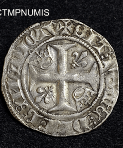 ,MONNAIE,BLANC,GUENAR,ARGENT,CHARLES,VI,
