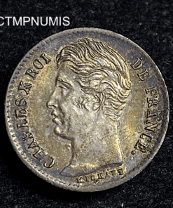 ,MONNAIE,1/4,FRANC,CHARLES,X,1829,B,ROUEN,