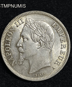 ,MONNAIE,2,FRANCS,ARGENT,NAPOLEON,1866,SUP,