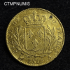 ,MONNAIE,20,FRANCS,OR,LOUIS,XVIII,1815,