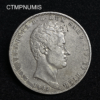 ,MONNAIE,ITALIE,5,LIRE,ARGENT,1847,GENES,