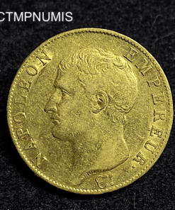 ,MONNAIE,40,FRANCS,OR,NAPOLEON,AN,13,