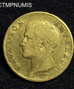 ,MONNAIE,40,FRANCS,OR,NAPOLEON,1806,