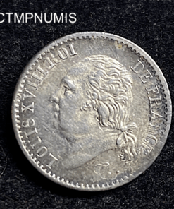 ,MONNAIE,1/4,FRANC,LOUIS,XVIII,1818,