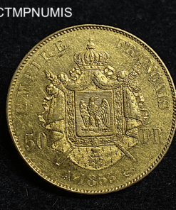 ,MONNAIE,50,FRANCS,OR,NAPOLEON,1855,