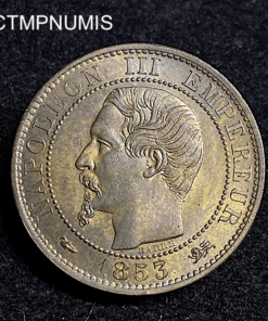 ,MONNAIE,5,CENTIMES,NAPOLEON,III,1855,D,LYON,SPL,