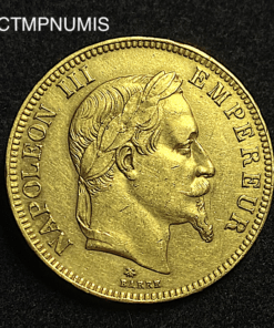 ,MONNAIE,100,FRANCS,OR,NAPOLEON,1864,