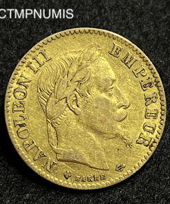 ,MONNAIE,10,FRANCS,OR,NAPOLEON,1866,GRAND,BB,STRASBOURG,