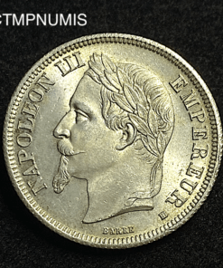 ,MONNAIE,2,FRANCS,NAPOLEON,1866,BB,STRASBOURG,SPL,