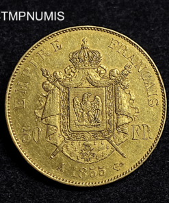 ,MONNAIE,50,FRANCS,OR,NAPOLEON,1855,