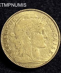 ,MONNAIE,10,FRANCS,COQ,1900,