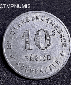 ,MONNAIE,NECESSITE,CHAMBRE,COMMERCE,PROVENCE,10,CENTMES,ZINC,