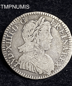 ,MONNAIE,1/12,ECU,ARGENT,MECHE,1650,K,BORDEAUX,