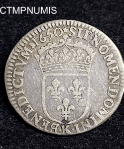 ,MONNAIE,1/12,ECU,ARGENT,MECHE,1650,K,BORDEAUX,