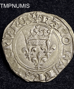 ,MONNAIE,FLORETTE,CHARLES,VI,ARGENT,PARIS,