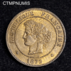 ,MONNAIE,5,CENTIMES,CERES,1872,SPL,