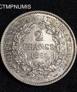 ,MONNAIE,2,FRANCS,CERES,1894,ARGENT,