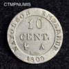 ,MONNAIE,10,CENTIMES,NAPOLEON,I°,1809,A,SUP,