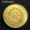 ,MONNAIE,10,FRANCS,OR,NAPOLEON,1855,SUP,