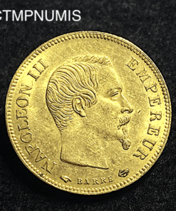 ,MONNAIE,10,FRANCS,OR,NAPOLEON,1855,SUP,