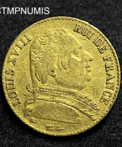 ,,MONNAIE,20,FRANCS,OR,LOUIS,XVIII,1815,K,BORDEAUX,