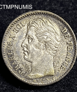 ,MONNAIE,1/4,FRANC,ARGENT,CHARLES,X,1826,