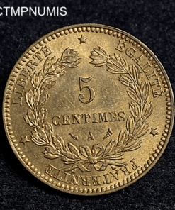 ,MONNAIE,5,CENTIMES,CERES,1898,SPL,