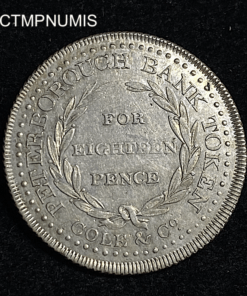 ,MONNAIE,1811,TOKEN,ARGENT,1811,NORTHAMPTON,COLE,BANQUE,
