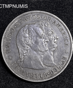 ,MONNAIE,ETATS,UNIS,LAFAYETTE,1900,ARGENT,
