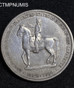 ,MONNAIE,ETATS,UNIS,LAFAYETTE,1900,ARGENT,