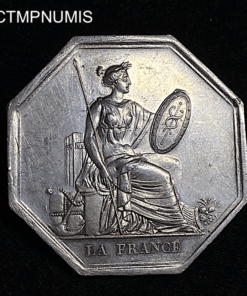 ,JETON,LA,FRANCS,ASSURANCE,INCENDIE,1837,