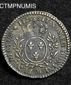 ,1/10,ECU,ARGENT,LOUIS,XV,1726,TOULOUSE,