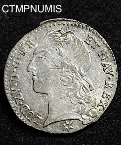 ,1/10,ECU,ARGENT,LOUS,XV,BANDEAU,1757,TOULOUSE,
