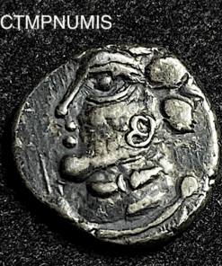 ,MONNAIE,GAULOISE,EDUENS,DENIER,ARGENT,CHEVAL,