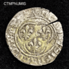 ,MONNAIE,DOUBLE,TOURNOIS,CHARLES,VIII,TOULOUSE,