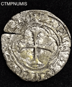 ,MONNAIE,DOUBLE,TOURNOIS,CHARLES,VIII,TOULOUSE,