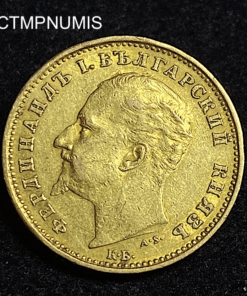 ,MONNAIE,BULGARIE,20,LEVA,OR,1894,