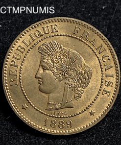,MONNAIE,5,CENTIMES,CERES,1889,SPL,