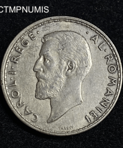 ,MONNAIE,ROUMANIE,2,LEI,ARGENT,1914,