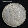 ,MONNAIE,ETHIOPIE,1/2,BIRR,ARGENT,1889,