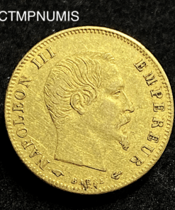 ,MONNAIE,5,FRANCS,OR,NAPOLEON,1859,
