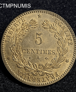 ,MONNAIE,5,CENTIMES,CERES,1877,