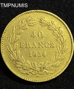 ,MONNAIE,40,FRANCS,OR,LOUIS,PHILIPPE,1834,L,BAYONNE,
