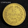 ,MONNAIE,20,FRANCS,OR,LOUIS,PHILIPPE,1831,CREUX,