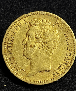 ,MONNAIE,20,FRANCS,OR,LOUIS,PHILIPPE,1831,CREUX,