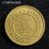 ,MONNAIE,TUNISIE,20,FRANCS,OR,1904,1322,